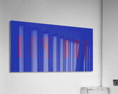 logotype row one blue red Acrylic Print