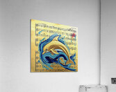 Gold Dolphin 3  2024 08 29 15 40 58  Acrylic Print