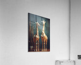 Giraffe Low Poly Art Wall Decor  Acrylic Print