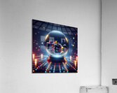 Glass Art 196 Acrylic Print