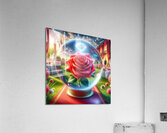 Glass Art 124 Acrylic Print