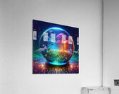 128 Acrylic Print