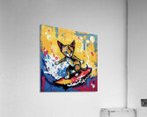 Cat Surfer 2024 09 04 18 44 37 Acrylic Print