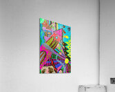  Abstract Doodle Art Tower Moment Acrylic Print