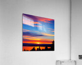 Sunset on Mt 1 Acrylic Print