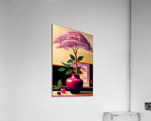 japanese ikebana print zen subtle and refined dee Acrylic Print