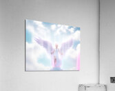 painted angel Acrylic Print