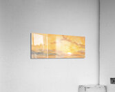 1846 sunset remix art Acrylic Print