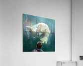 Sons close encounter with a Polar Bear 3 Acrylic Print