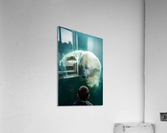 Sons close encounter with a Polar Bear 2 Acrylic Print