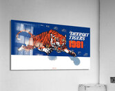 1981 Detroit Tigers Baseball Art Acrylic Print