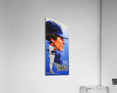 1987 Milwaukee Brewers Teddy Higuera Art Acrylic Print