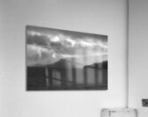 Lake Tahoe Storm Drama Silhouette Acrylic Print