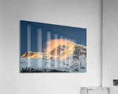 The Majestic Ortler Mountain Range in the European Alps during Beautiful Sunrise Acrylic Print