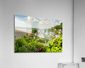 Famous Treppenviertel in Hamburg Blankenese at the Elbe River Acrylic Print