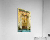 Old Weathered Tuscan Door  Acrylic Print