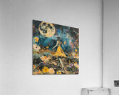 Abstract Modern Art Painting Print Mixed Media Collage Wall Art for Home Décor Unique Original Christmas Gift By Acclaimed Artist Kate Colson 1  Acrylic Print