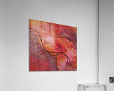 Abstract Modern Art Painting Print Mixed Media Collage Wall Art for Home Décor Unique Original Christmas Gift By Acclaimed Artist Kate Colson 1 Acrylic Print