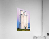 Sunset at the Vega Grain Elevator Acrylic Print