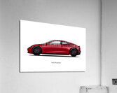 Tesla Roadster 02 Acrylic Print