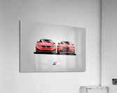M4 Generation Red Acrylic Print