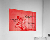 1963 cornell football ticket art remix Acrylic Print