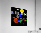 Busy Space Acrylic Print