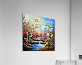 Promenade dautomne Acrylic Print