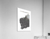 Western Australia white Acrylic Print
