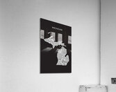 Michigan black Acrylic Print