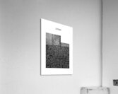 Utah white Acrylic Print