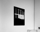 Oklahoma black Acrylic Print