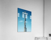 Dubai UAE Travel Print Acrylic Print