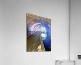  Impressionistic River Walk Way in the Scottish Highlands Acrylic Print