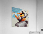 1985 baltimore orioles cartoon art Acrylic Print