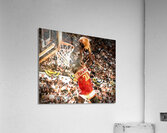 1985 Dominique Wilkins Dunk Contest Art Acrylic Print