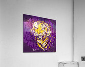 1950 LSU Tiger Art Remix Acrylic Print