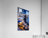 Santorini at Night 3 Acrylic Print