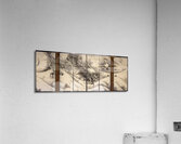 Traditional japanese dragon painting on sliding doors  Acrylic Print