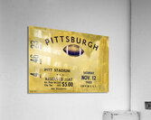 1960 pittsburgh panthers ticket art Acrylic Print