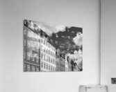 Houses Close By in Denmark B&W Acrylic Print