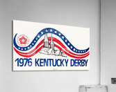 1976 Kentucky Derby Art Acrylic Print