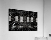 Rennes France City Map Print Acrylic Print