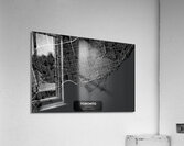 Toronto Ontario City Map Print Acrylic Print