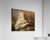 A Vestal Virgin Tending Fire by Francois Lemoyne Acrylic Print