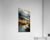 Landscapes and Solitude Minimalism  3 Acrylic Print