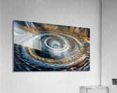 Shattered Glass: A Quantum Journey 16 Acrylic Print