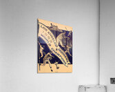 1963 la dodgers remix art Acrylic Print
