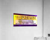 Throwback LA Lakers Forum Art Acrylic Print