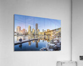 Vancouver impression of Granville Island Acrylic Print